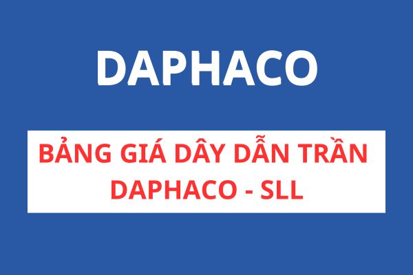 Bảng giá dây dẫn trần DAPHACO số lượng lớn