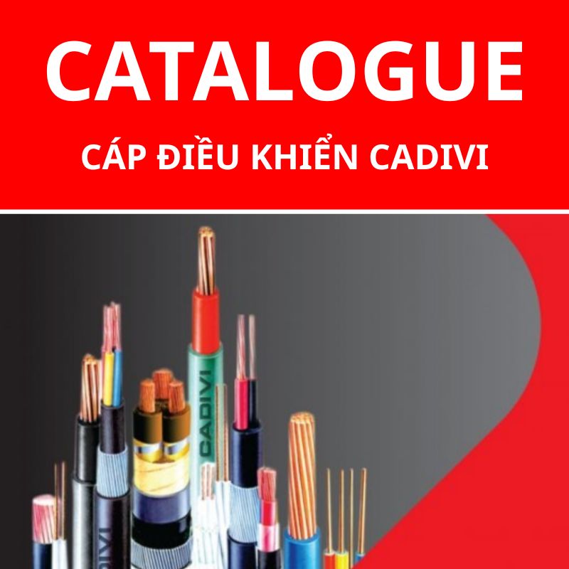 Catalogue cáp điều khiển CADIVI bảng PDF