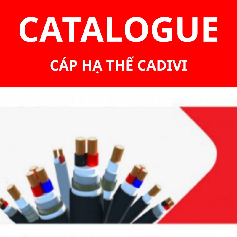 Catalogue cáp hạ thế CADIVI bảng PDF