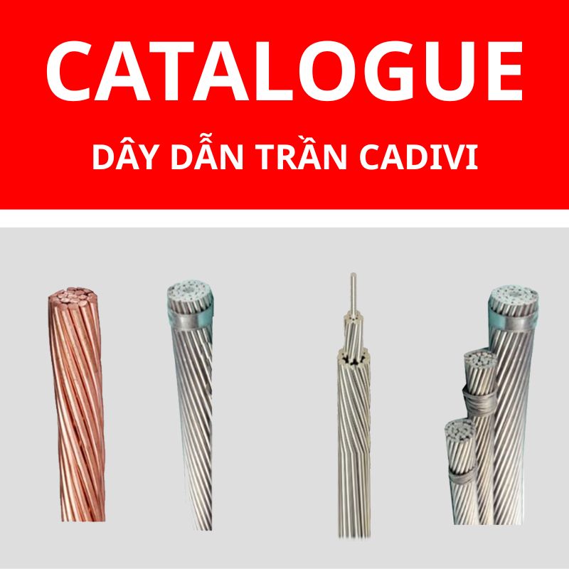 Catalogue dây dẫn trần CADIVI bảng PDF