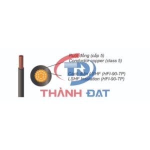 Cấu tạo dây đơn mềm ZCm-HF CADIVI