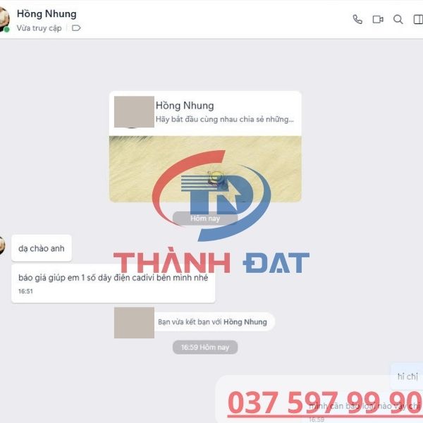 Tư vấn và báo giá 1 số dây cáp điện CADIVI
