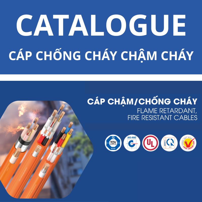 Catalogue cáp chống cháy chậm cháy DAPHACO LION