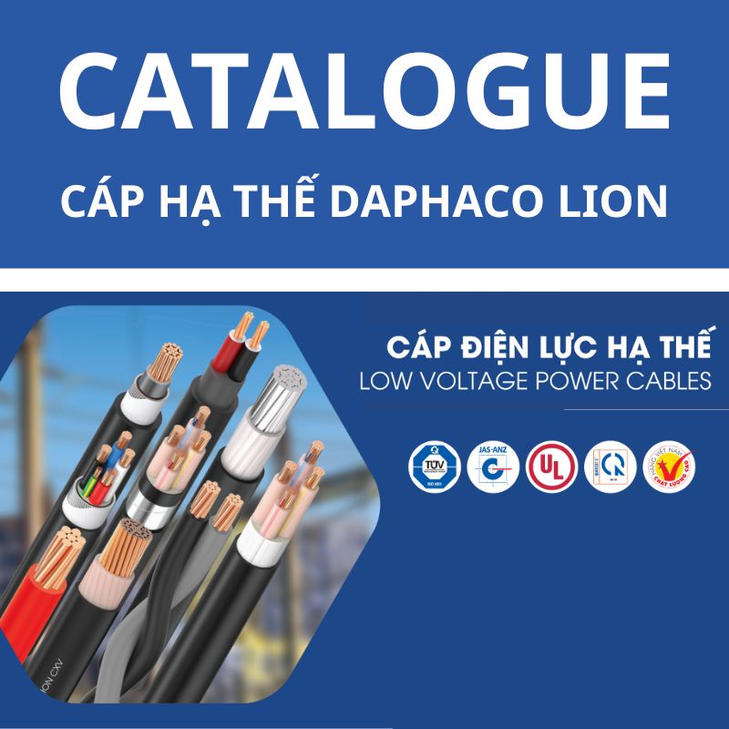 Catalogue cáp điện lực hạ thế DAPHACO LION