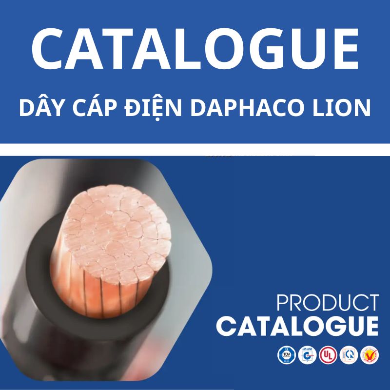 Catalogue dây cáp điện DAPHACO LION