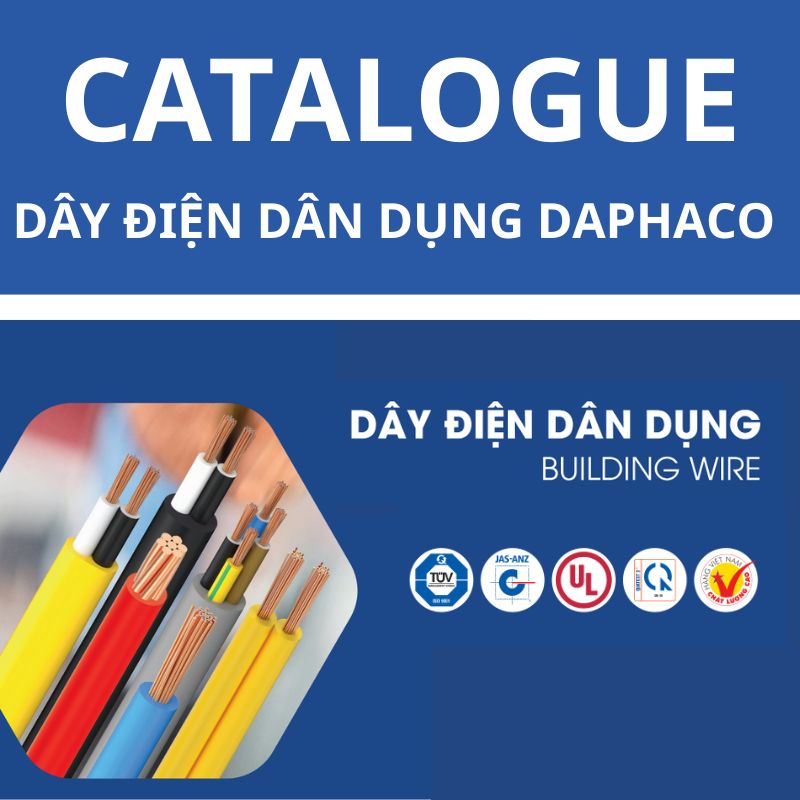 Catalogue dây điện dân dụng DAPHACO LION