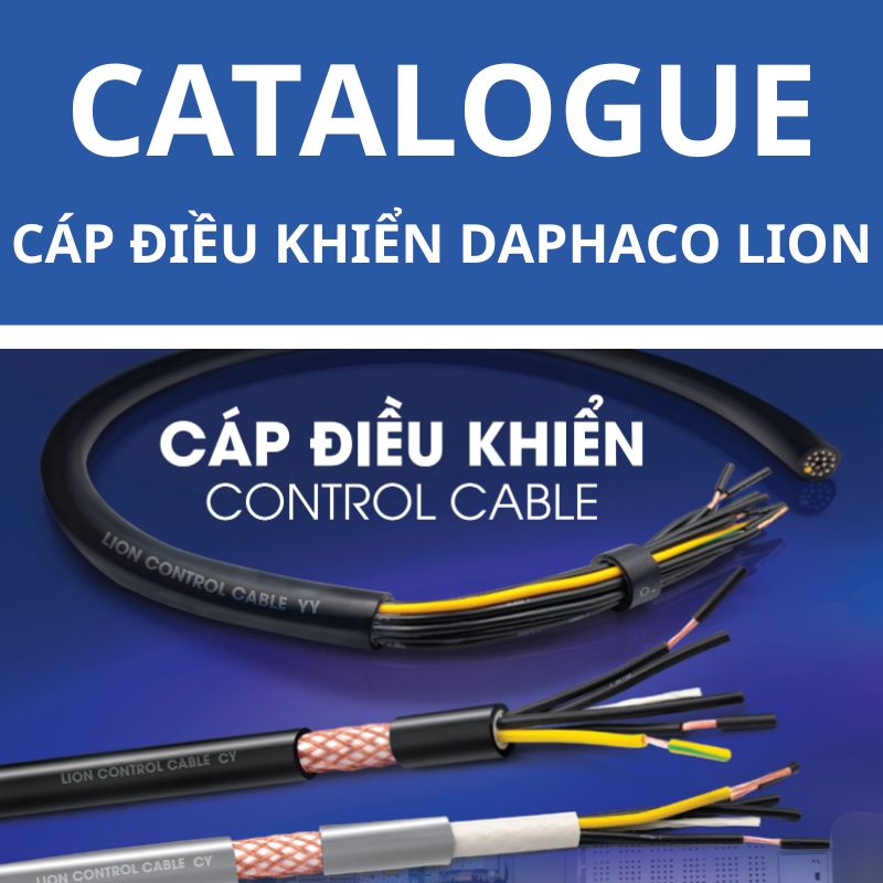 Catalouge cáp điều khiển DAPHACO LION