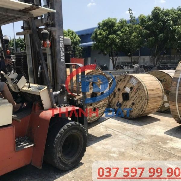 Giao hàng dây cáp LS VINA nhanh chóng