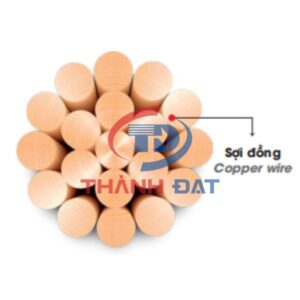 Cấu tạo dây đồng trần xoắn C DAPHACO