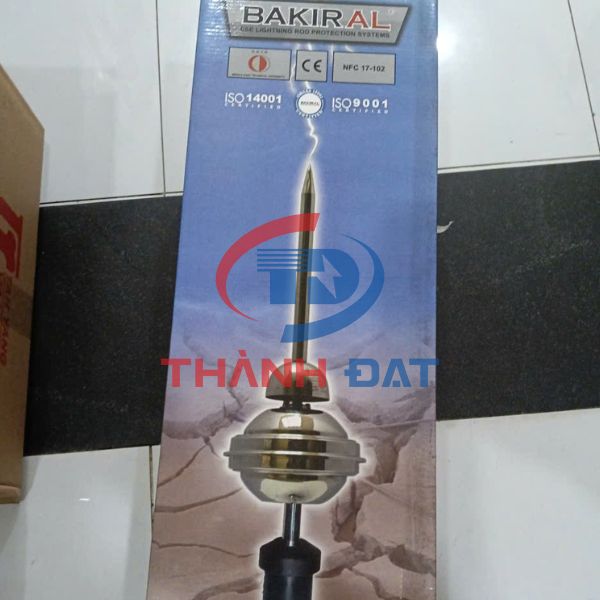 Hộp sản phẩm Kim Thu Sét ALFA/S Bakiral