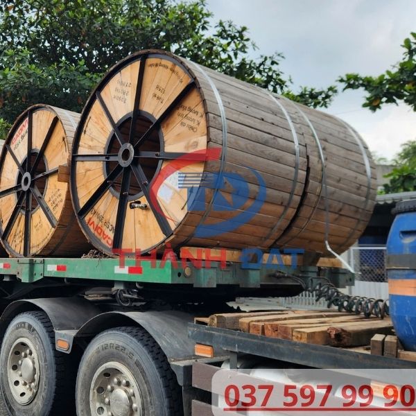 Thành Đạt Giao Hàng Cáp ACSR Dự Án Thốt Nốt Cần Thơ