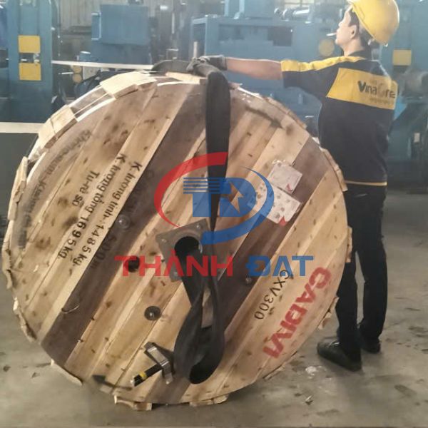 Thành Đạt Giao Hàng Cáp CXV 300 CADIVI Dự Án Nhà Máy Long An