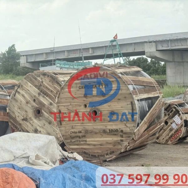Thành Đạt Giao Hàng Cáp Ngầm CXV/DSTA CADIVI Dự Án Kiên Giang