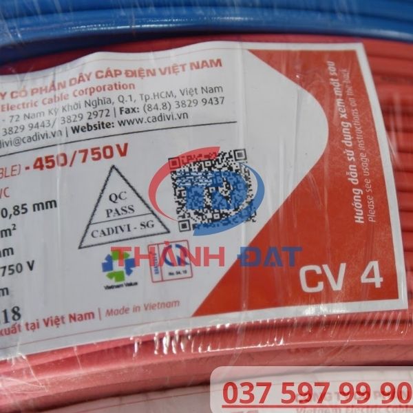 Ưu Điểm Dây Cáp Điện CV CADIVI