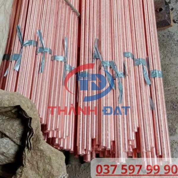 Cấp hàng thi công Cọc Tiếp Địa Mạ Đồng 16 x 2500