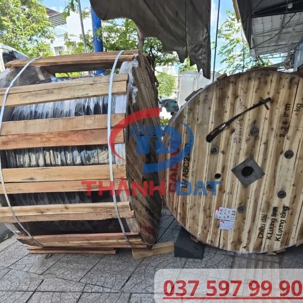 Cấp hàng thi công cáp nhôm LV ABC 2x50mm2 CADIVI thi công tại Cần Thơ