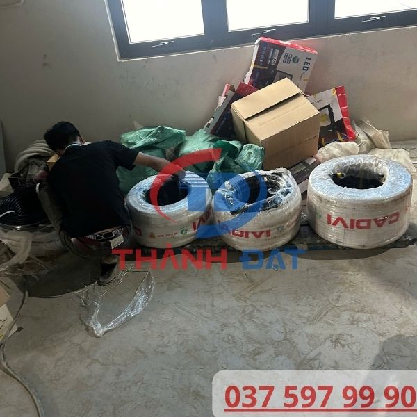 Đại lý dây cáp CXV CADIVI giao hàng thi công dự án khu vực TPHCM