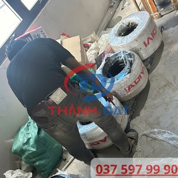 Nhà phân phối dây cáp CXV CADIVI thi công dự án nhà xưởng