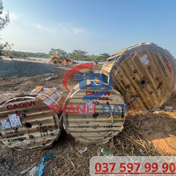 Thành Đạt Giao Hàng Cáp CADIVI Dự Án Hồ Tràm Vũng Tàu