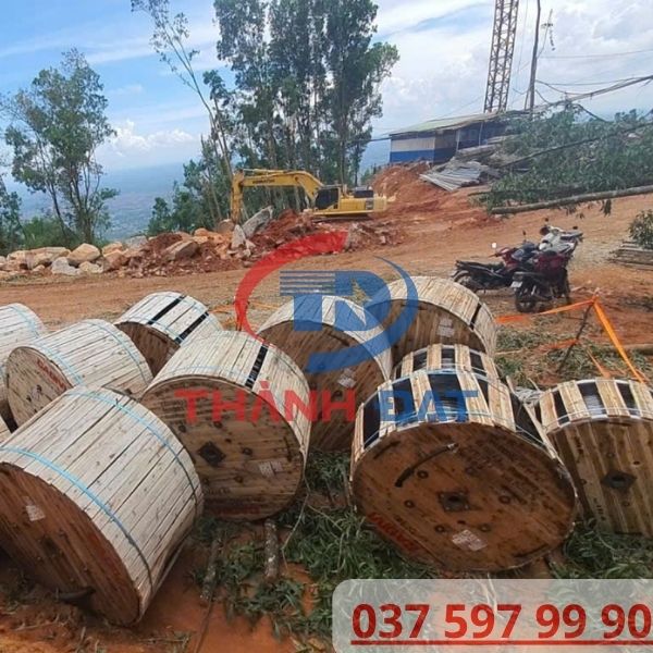 Thành Đạt Giao Hàng Cáp CADIVI Dự Án Xuân Lộc Đồng Nai