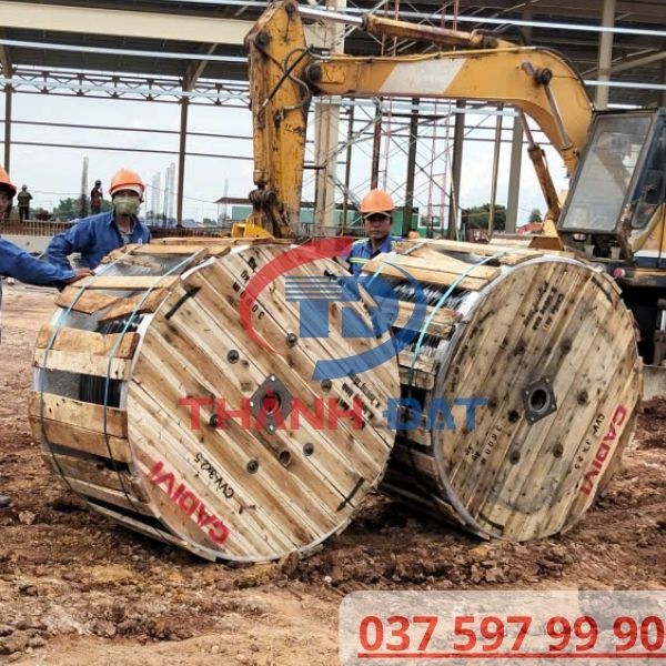 Thành Đạt Giao Hàng Cáp Hạ Thế CADIVI Khu Công Nghiệp Giao Long Bến Tre