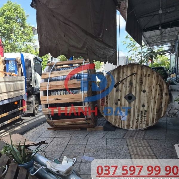 Thành Đạt Giao Hàng Cáp Nhôm LV-ABC 2x50 CADIVI Dự Án Cần Thơ
