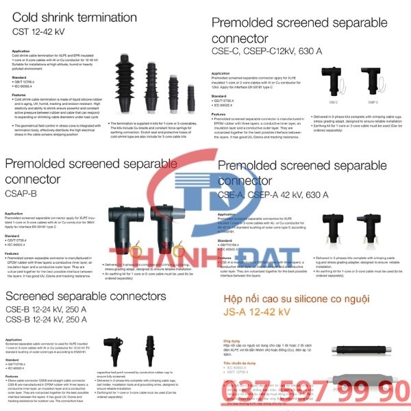 Catalogue đầu cáp ABB