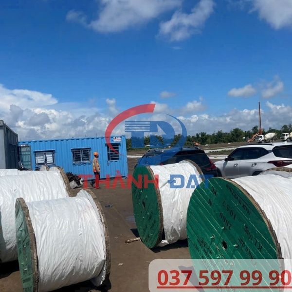 Thành Đạt Cấp Hàng Cáp LV-ABC Thăng Long Dự Án Cần Giờ