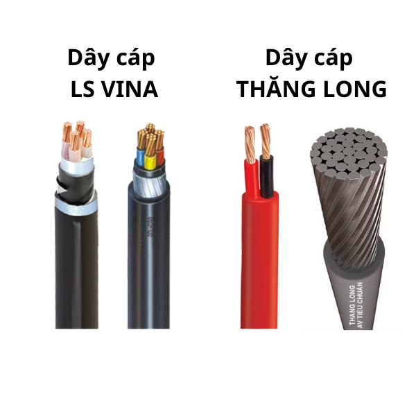 So Sánh Dây Cáp Điện LS VINA Và Thăng Long